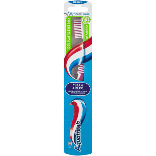 Aquafresh Clean & Flex Medium Toothbrush (Assorted Item - Supplied at Random)