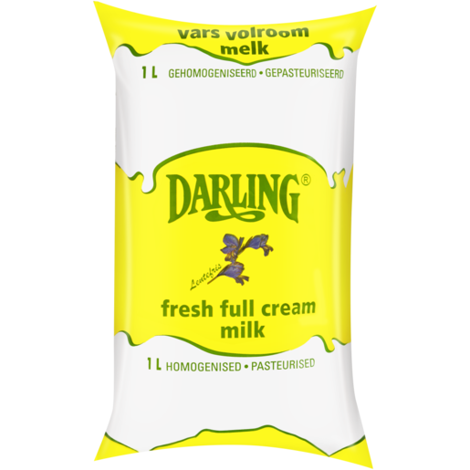 Darling Fresh Full Cream Milk Sachet 1L