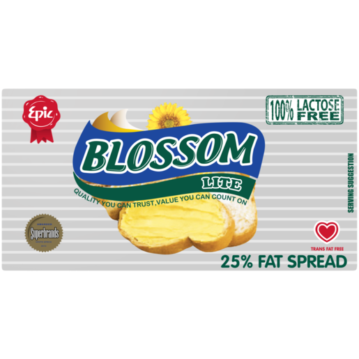Blossom Lite 25% Fat Spread 500g
