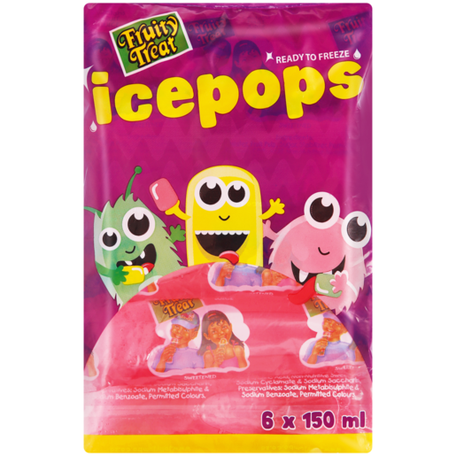 Fruity Treat Guava Icepops 6 Pack