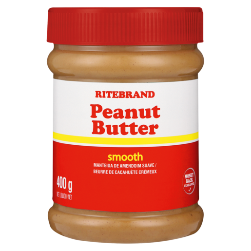 Ritebrand Smooth Peanut Butter 400g