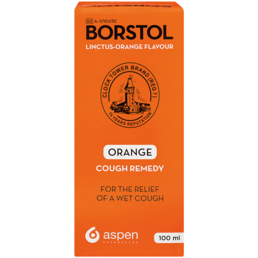 Borstol Orange Cough Syrup 100ml