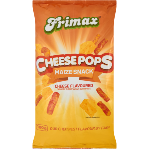 Frimax Cheese Flavoured Cheese Pops 100g