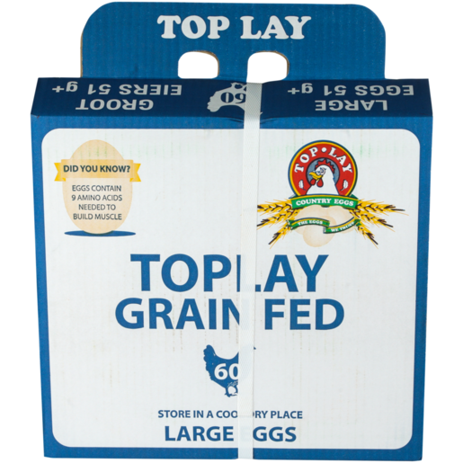 Top Lay Large Eggs 60 Pack