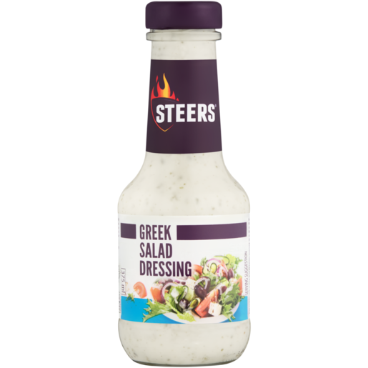 Steers Greek Salad Dressing 375ml 