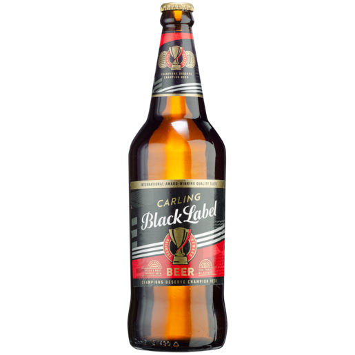 Carling Black Label Beer Bottle 750ml
