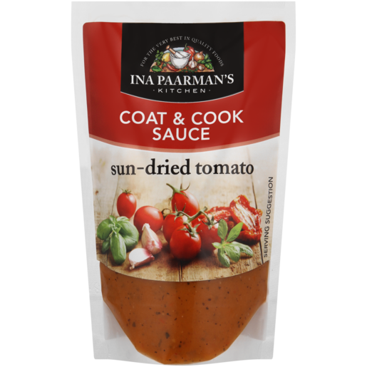 Ina Paarman Sun-Dried Tomato Coat & Cook Sauce 200ml