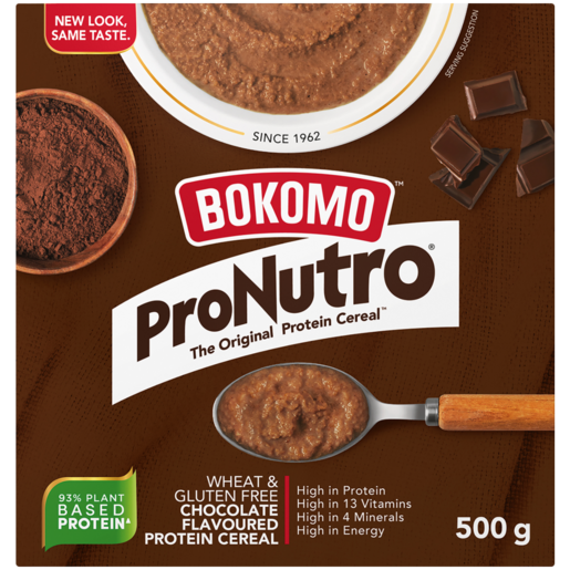 ProNutro Wheat & Gluten Free Chocolate Flavoured Protein Cereal 500g