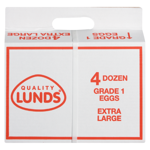 Lunds Extra Large Eggs 48 Pack