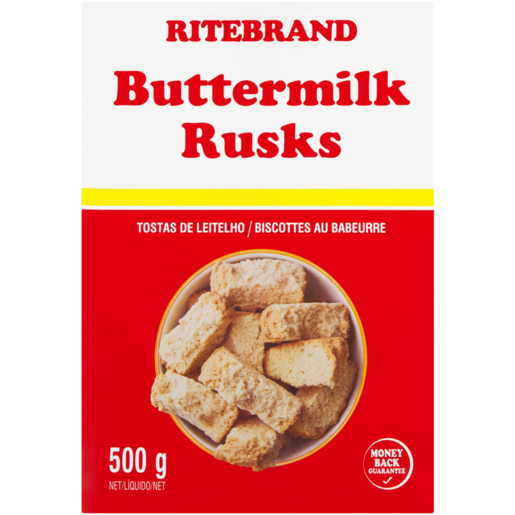 Ritebrand Buttermilk Rusks 500g 
