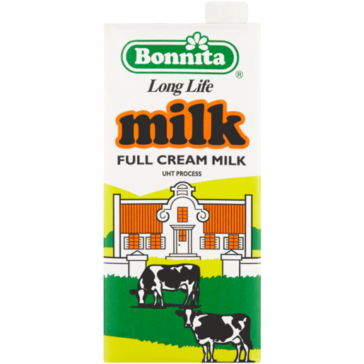 Bonnita UHT Long Life Full Cream Milk Carton 1L