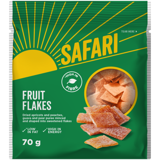 Safari Fruit Flakes 70g 