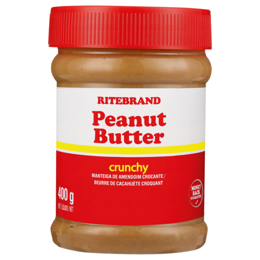 Ritebrand Crunchy Peanut Butter 400g