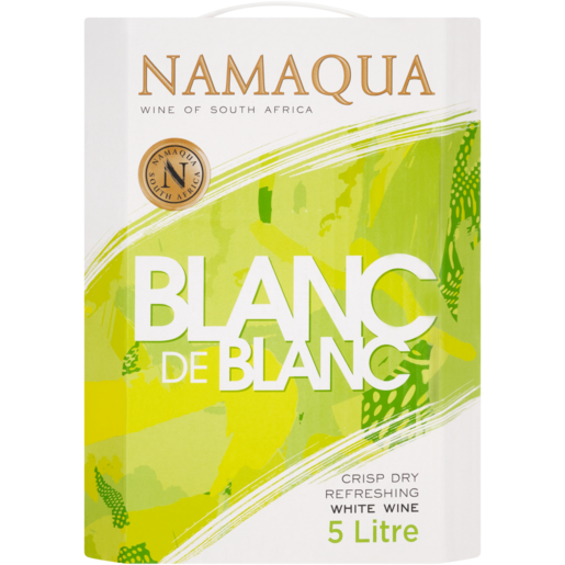 Namaqua Blanc De Blanc White Wine Box 5L