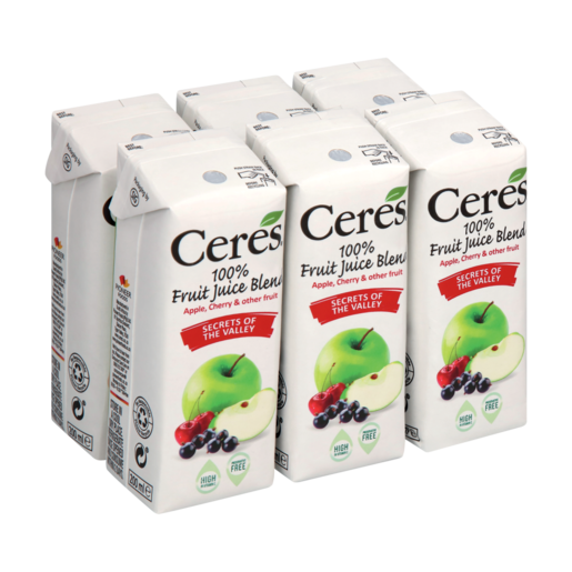 Ceres Secrets Of The Valley Juice Pack 6 x 200ml