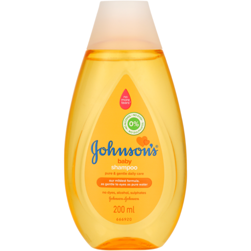 Johnson's Pure & Gentle Daily Care Baby Shampoo 200ml