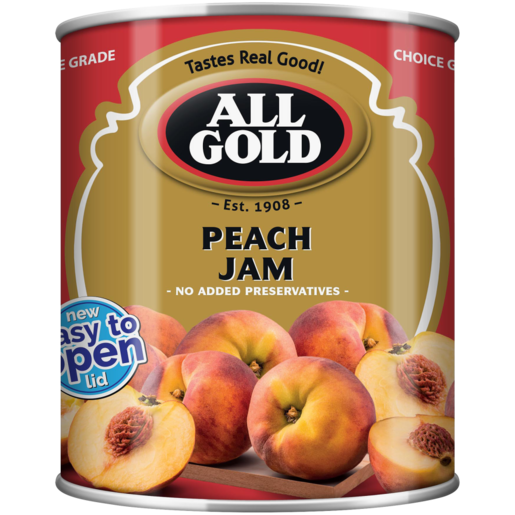 ALL GOLD Peach Jam 450g