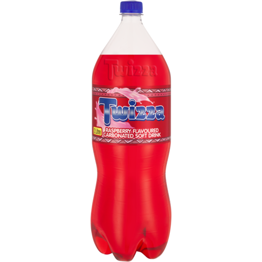 Twizza Raspberry Flavoured Carbonated Drink 2L