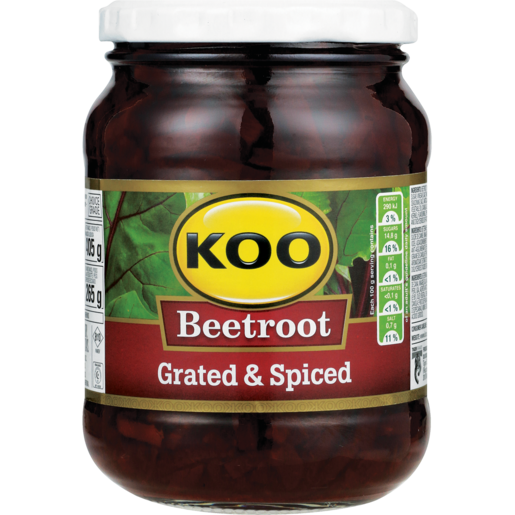 KOO Grated & Spiced Beetroot 405g