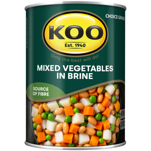 KOO Mixed Vegetables In Brine 410g