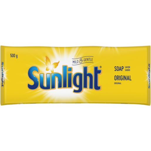 Sunlight Mild & Gentle Laundry Soap Bar 500g