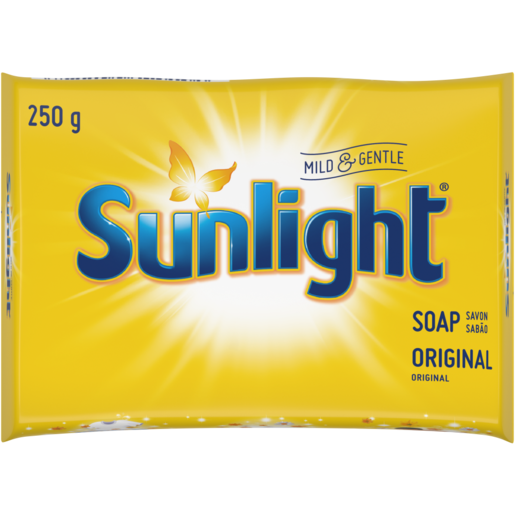 Sunlight Mild & Gentle Laundry Soap Bar 250g