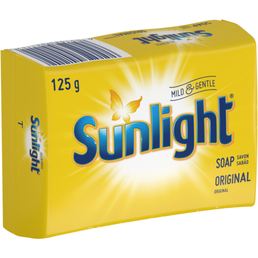 Sunlight Mild & Gentle Laundry Soap Bar 125g