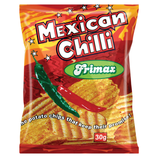 Frimax Mexican Chilli Flavoured Chips 30g