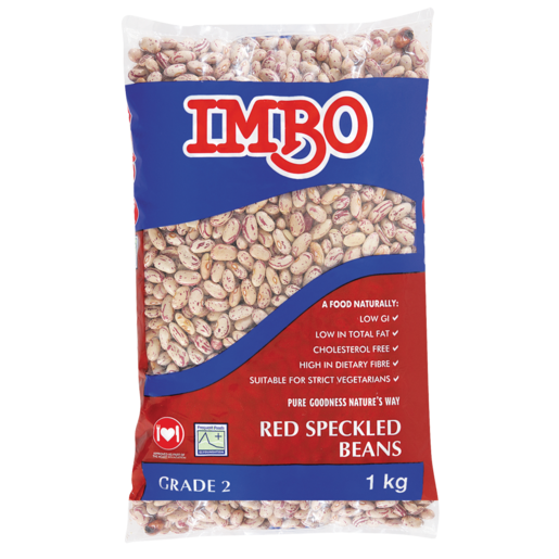 Imbo Red Speckled Beans Pack 1kg