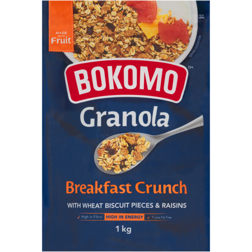 Bokomo Breakfast Crunch Granola 1kg
