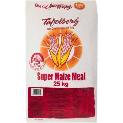 Tafelberg Super Fine Maize Meal 25kg