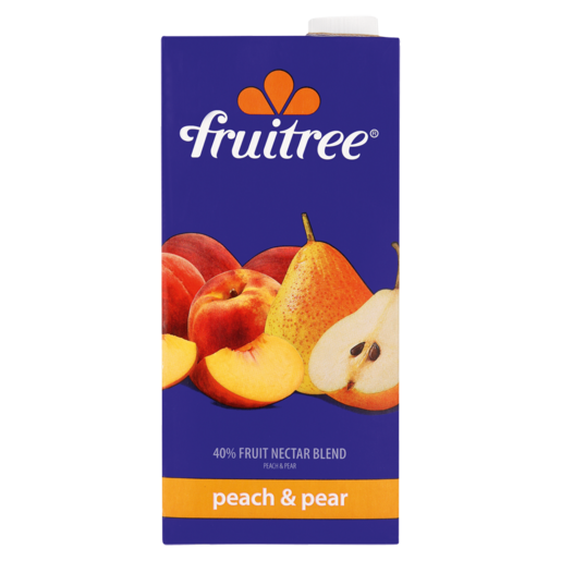 Fruitree Peach & Pear Fruit Nectar Blend 1L