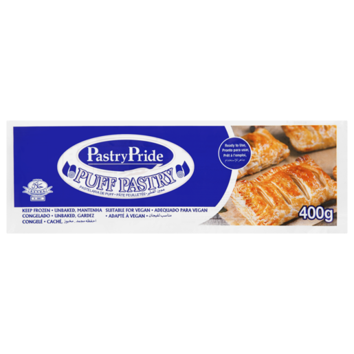 Pastry Pride Frozen Puff Pastry 400g