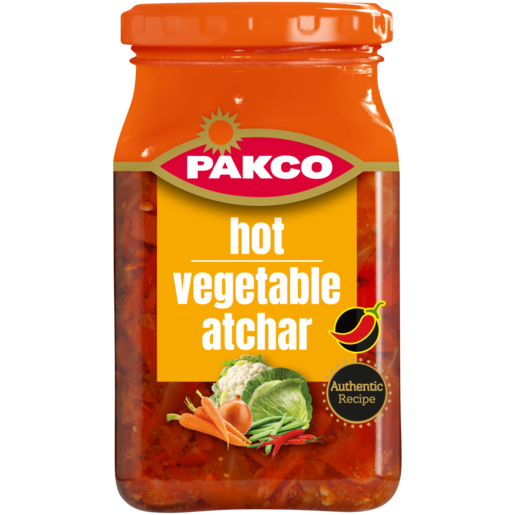 Packo Hot Vegetable Atchar 385g