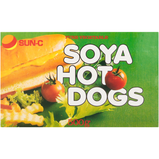 Sun-C Frozen Soya Hotdogs 500g 