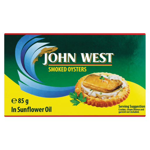 John West Smoked Oysters In Sunflower Oil 85g