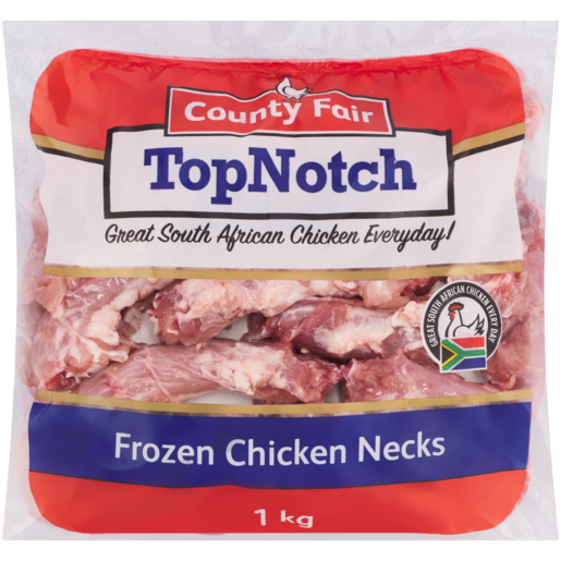 County Fair Top Notch Frozen Chicken Necks 1kg