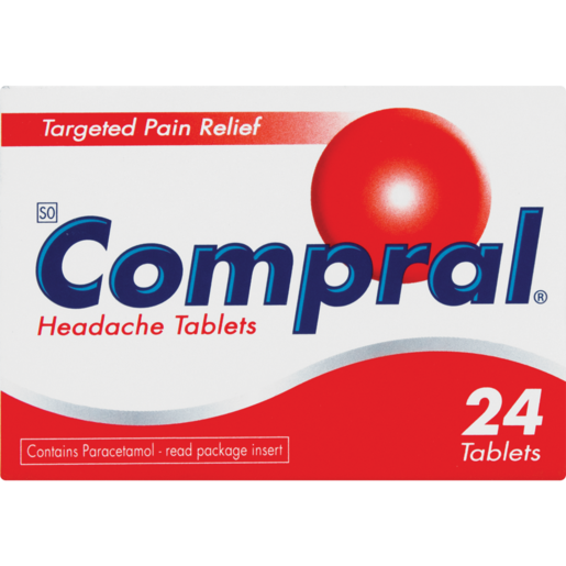 Compral Headache Tablets 24 Pack