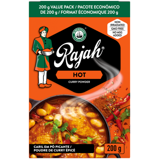 Rajah Hot Curry Powder Value Pack 200g