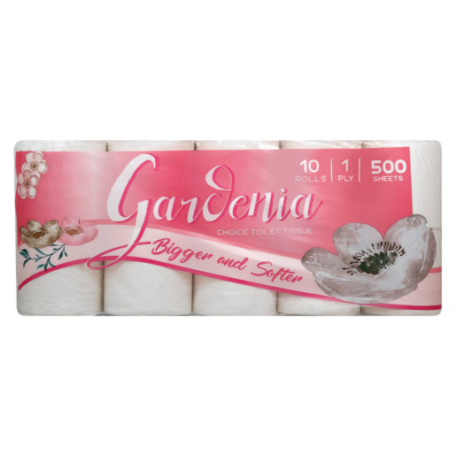 Gardenia Choice Toilet Tissue Rolls 10 Pack