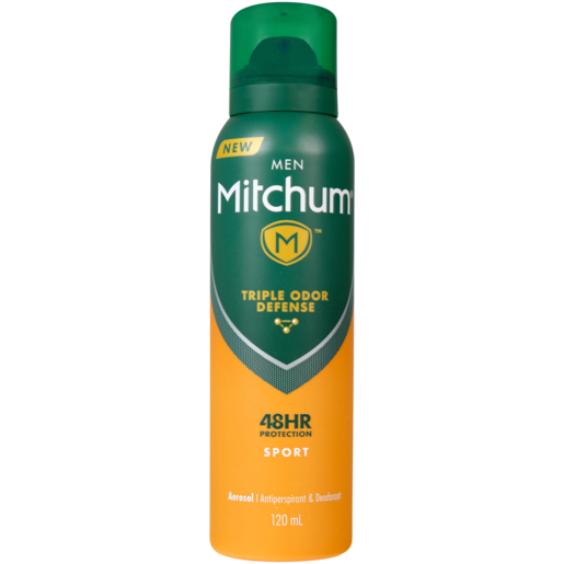 Mitchum Sport Mens Aerosol Deodorant 120ml