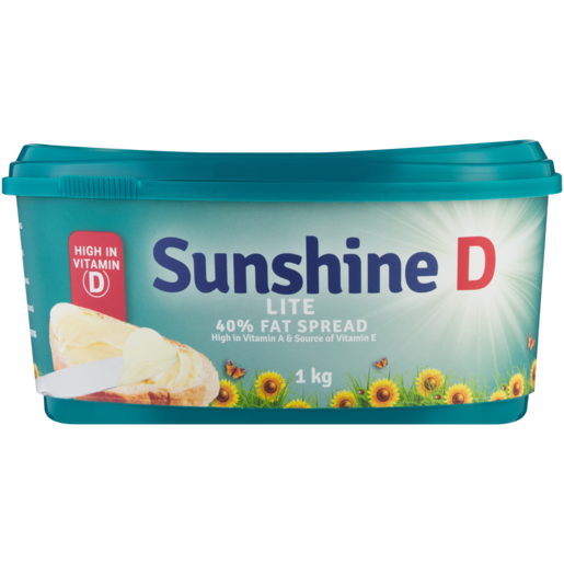 Sunshine D Lite Medium 40% Fat Spread 1kg