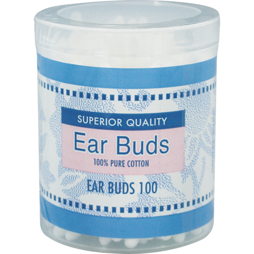 Caress Cotton Ear Buds 100 Pack