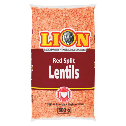 Lion Red Split Lentils 500g