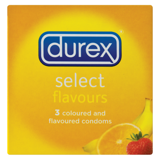Durex Select Flavours Condoms 3 Pack