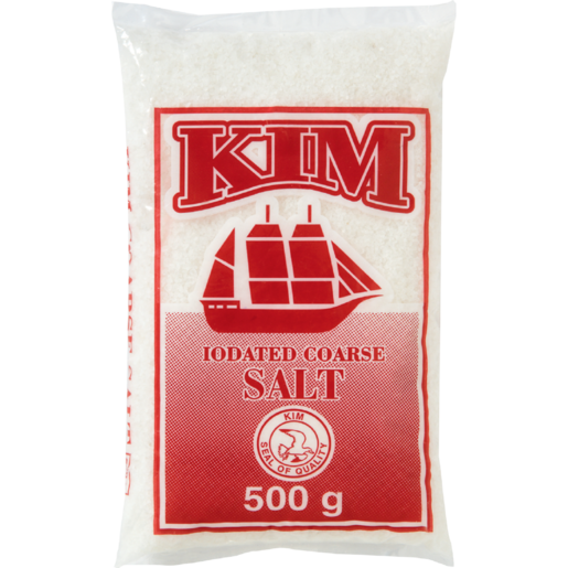 Kim Iodated Coarse Salt 500g