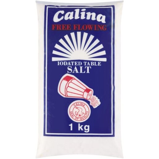 Calina Iodated Table Salt 1kg 