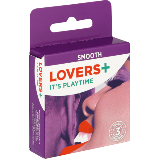 Lovers Plus Condoms 3 Pack