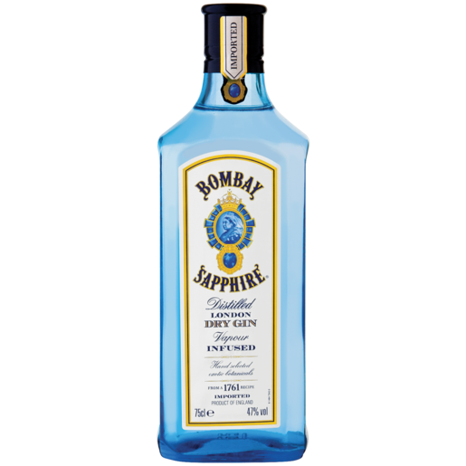 Bombay Sapphire London Dry Gin Bottle 750ml