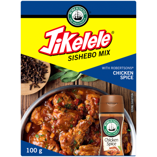 Robertsons Jikelele All in One Sishebo Mix with Robertsons Chicken Spice 100g